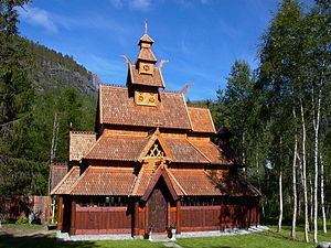 Stavkyrkan i Savjord.