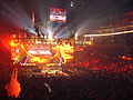 Interior del Staples Center durante WWE SummerSlam 2009