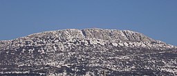 Utsikt från Kaštela på toppen av kullen Kozjak.