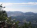 West view from the top of Mount Taishaku (October 2008)