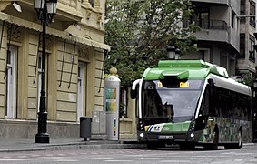 Trolleybus in Castellón de la Plana