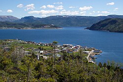 Woody Point from lookout
