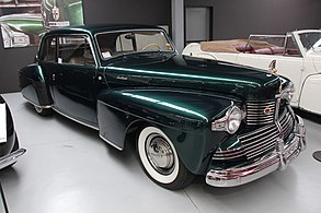 1942 Lincoln Continental coupe