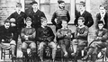 Image 14The Royal Engineers team who reached the first FA Cup final in 1872 (from History of association football)