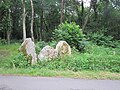 Allée couverte de Lann Vraz, au sud du Croaziou.