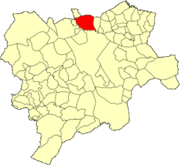 Tarazona de la Mancha – Mappa