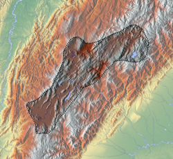 Soatá Formation is located in the Altiplano Cundiboyacense