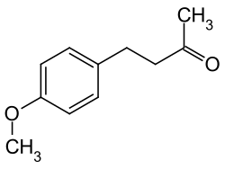 Strukturformel von Anisylaceton