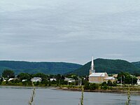 Vue sur le village de Carleton-sur-Mer