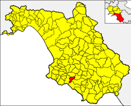 Castelnuovo Cilento – Mappa