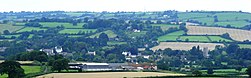 A view of Chew Magna from Knowle Hill