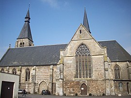The church in Étrépagny