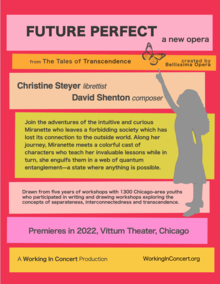 Original Playbill for Future Perfect Opera