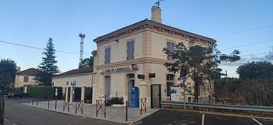 La gare SNCF.