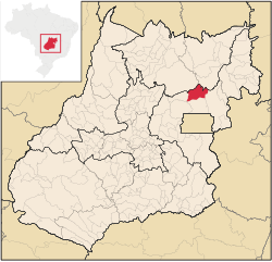 Location in Goiás state