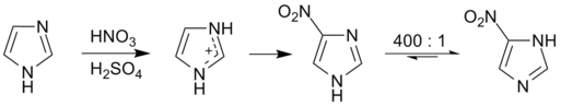 咪唑硝化反应