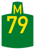 Metropolitan route M79 shield