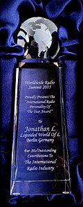 International Radio Personality Of The Year Award 2015