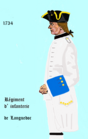 régiment de Languedoc de 1734 à 1757