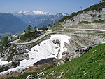 Loser Panorama Road, in the background the Hoher Dachstein