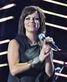 McBride performing live in June 2010