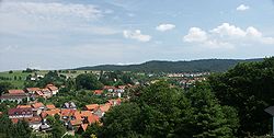 View over Nentershausen (main centre)