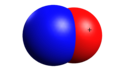 Struttura 3D a sfere van der Waals