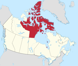 Nunavut – Localizzazione