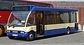 Image 94RH Transport Services Optare Solo 880 in April 2007 (from Low-floor bus)