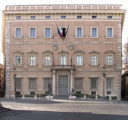 Palazzo Valentini, the provincial seat
