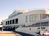 Aquatic Park Bathhouse, כיום חלק מהמחוז ההיסטורי של פארק המים בסן פרנסיסקו (1936)