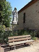 Statue de la Vierge Marie.