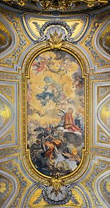 Ceiling of San Stanislao alle Botteghe Oscure, by Livioandronico2013