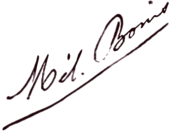 signature de Mel Bonis