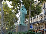 Statue d'Honoré de Balzac à Paris