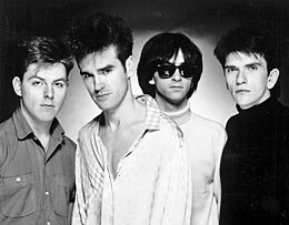 The Smiths in 1984 (from left to right): Andy Rourke, Morrissey, Johnny Marr and Mike Joyce.