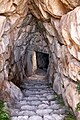 Staircase leading to the lower levels of the underground cistern of Mycenae, Argolis, 13th cent. B.C.