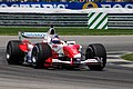 Oliver Panis driving the Toyota TF104 at the 2004 USGP.