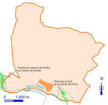 Carte en couleurs matérialisant le concours de zones écologiquement remarquables dans un territoire.