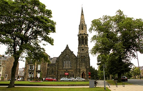 West Park Congregational church (now URC), built 1862