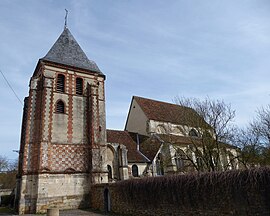 The church in Saint-Lubin-des-Joncherets