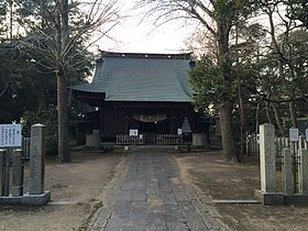 諏訪大神(香取郡東庄町)・拝殿