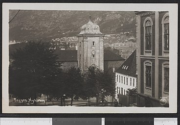 View of the church before World War II