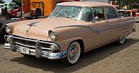 1955 Ford Fairlane 4 Door Sedan in Sandalwood Tan