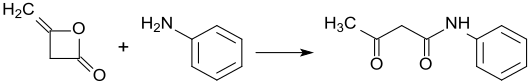 Synthese von Acetoacetanilid