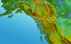 Map of Yukon Plateau