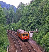 La ligne avant son électrification