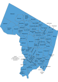 Bergen County's 70 municipalities