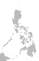 Blank map of the Philippines