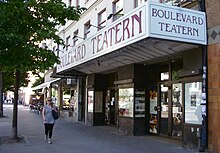 A 2010 photograph of Boulevardteatern's exterior